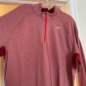 Nike running 1/4 zip pullover XL